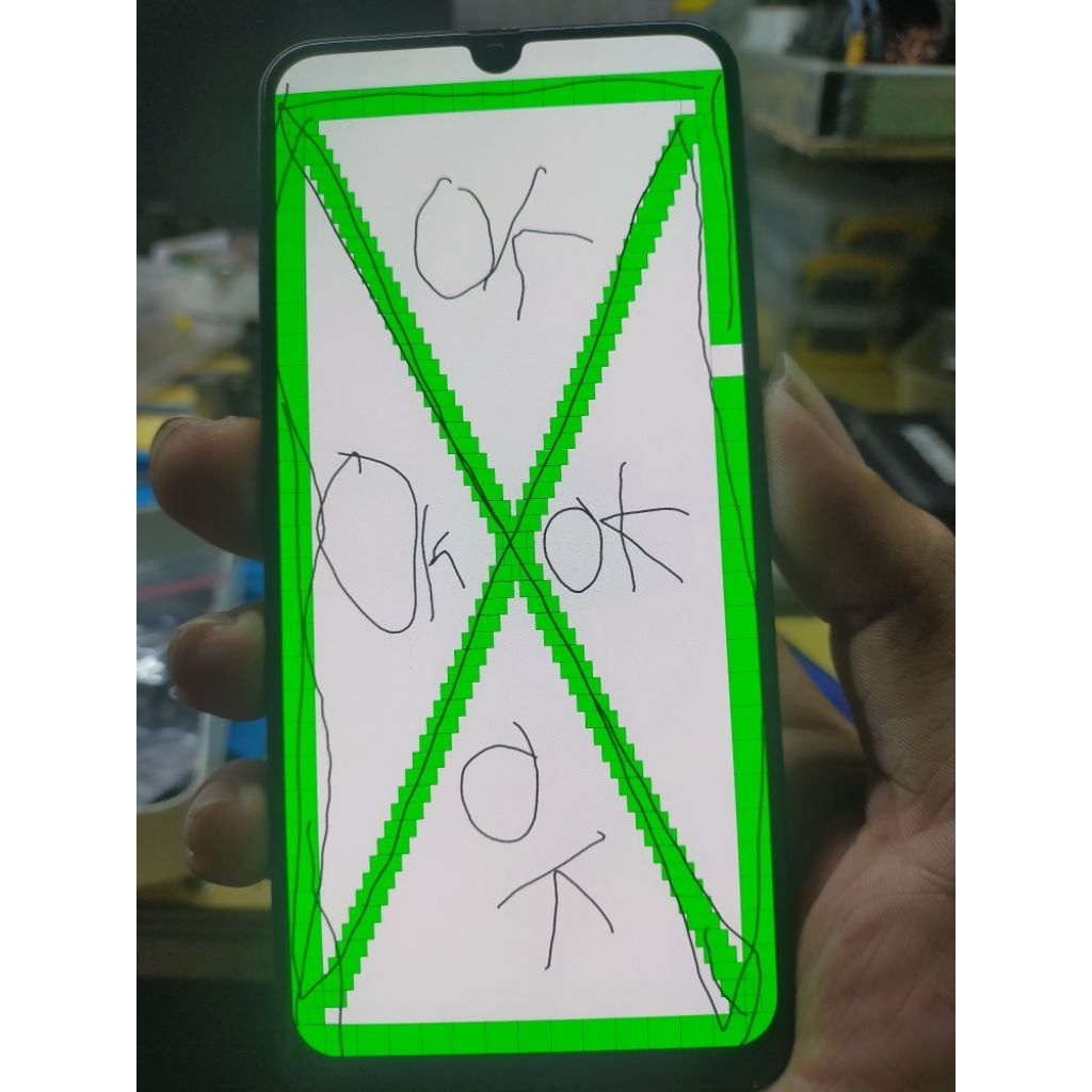 lcd + prime Samsung A50 copotan normal amoled