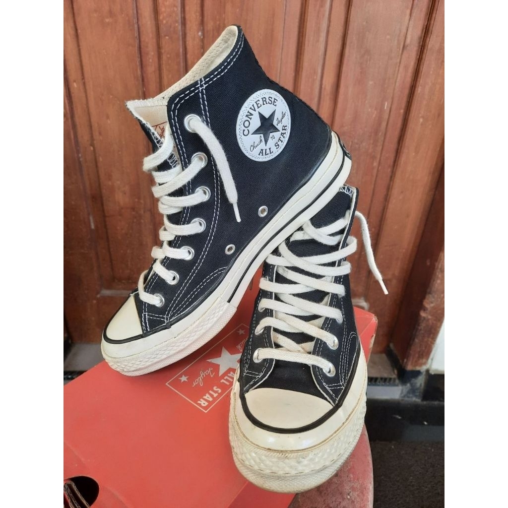 [preloved Like NEW] Sepatu Sneakers Unisex Converse Chuck Taylor 70s - Nyaman, Tahan Lama, Unisex