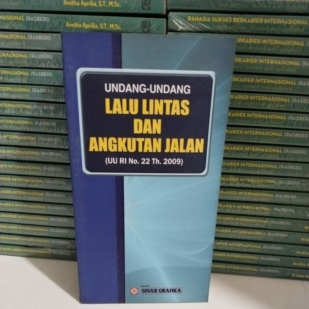 BUKU UNDANG-UNDANG LALU LINTAS DAN ANGKUTAN JALAN UU RI NO 22 TH 2009