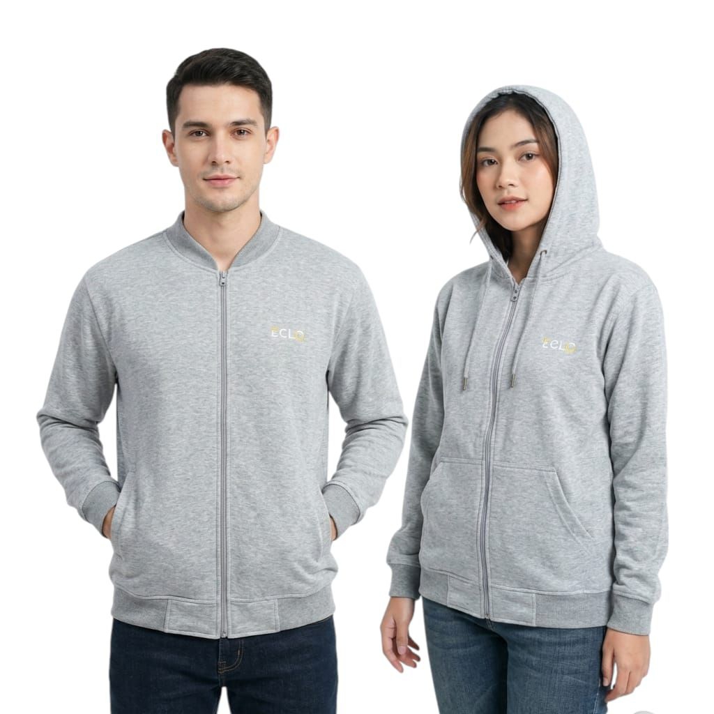 JAKET ECLO HOODIE DAN TANPA HOODIE