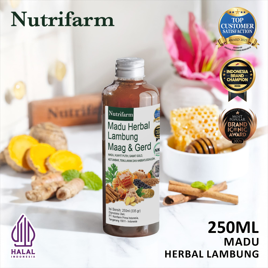 Nutrifarm Madu Herbal Lambung 250ml