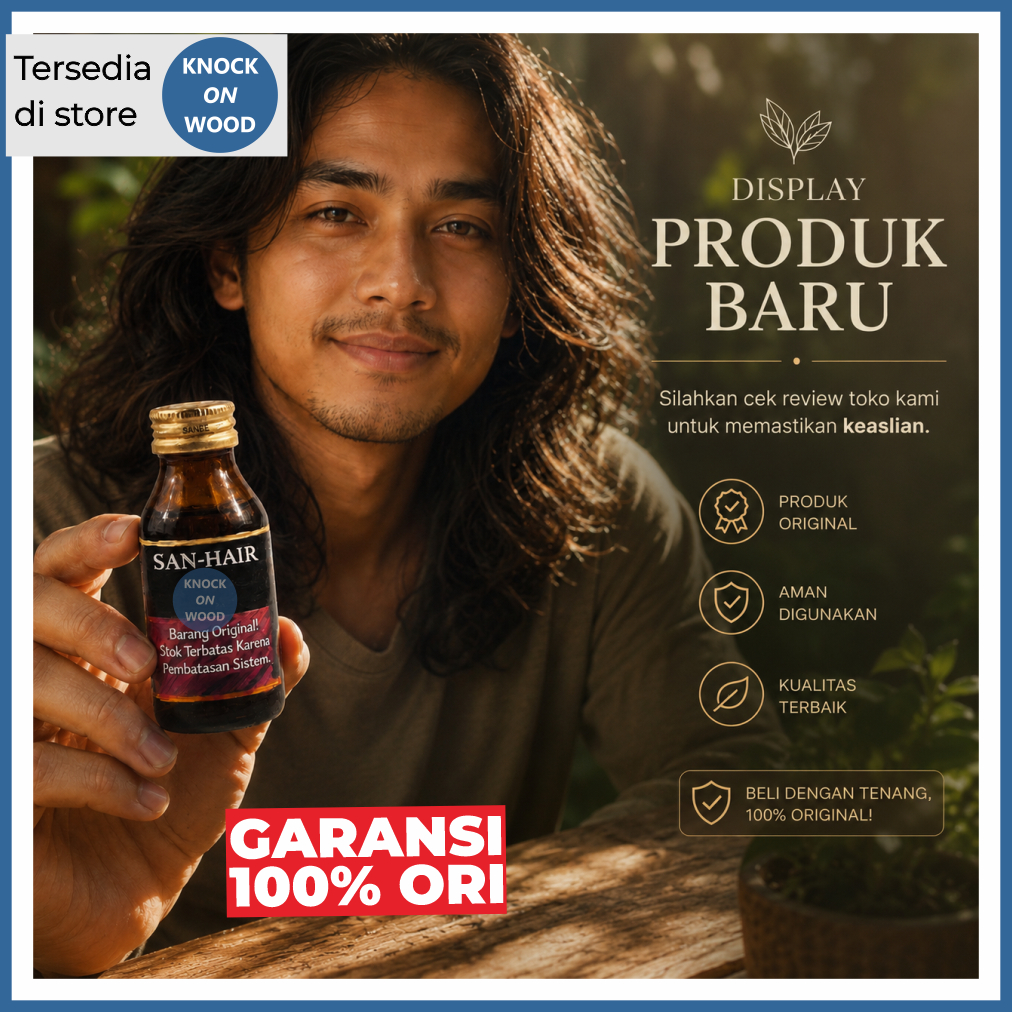 Vitamin Rambut Organik Mergenerasi&menumbuhkan Rambut