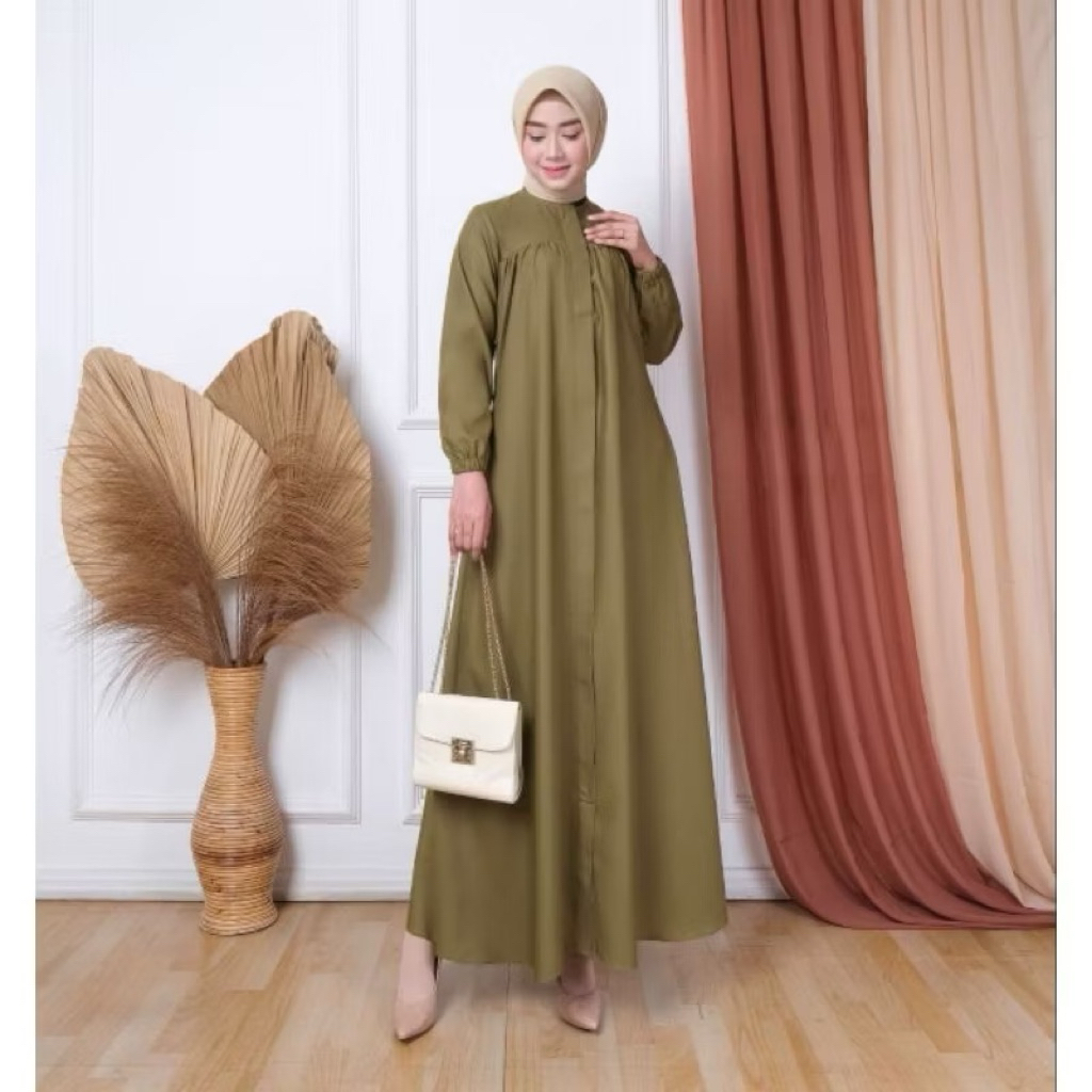 Gamis Naura Ori Kualitas Katun Toyobo Premium