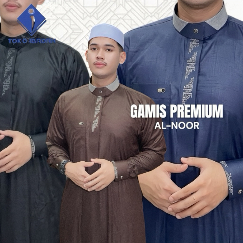 Gamis Al Noor | Premium Free Peci