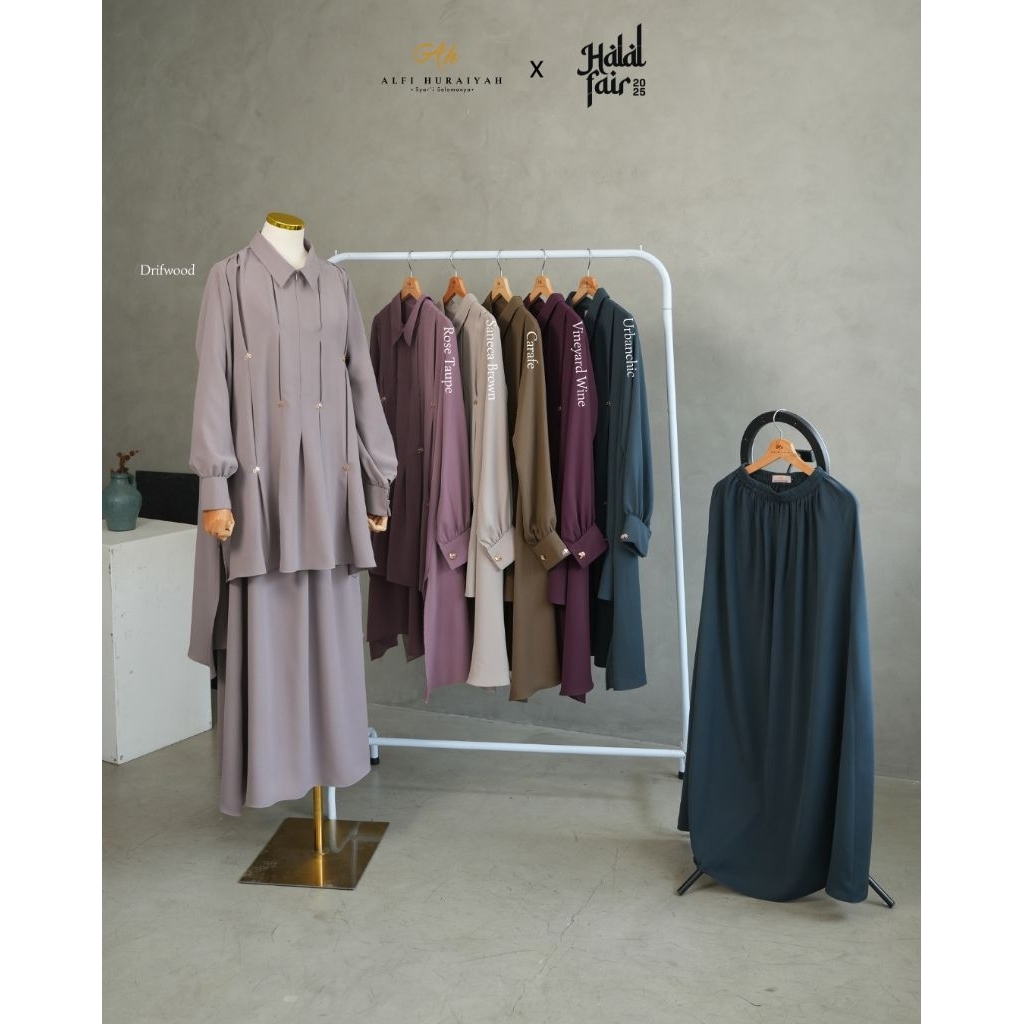 Aleena Tunik + Rok Alfi Huraiyah
