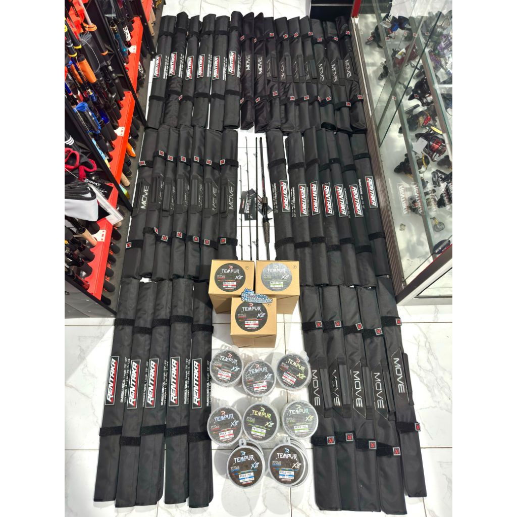 ROD BAITCASTING RENTAKA MOVE (TRAVEL ROD)