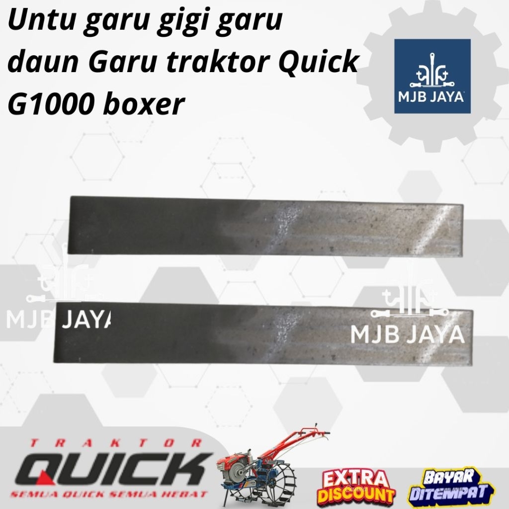 Daun Garu traktor Gigi Garu untu Garu traktor Quick G1000 boxer Yanmar dan G3000