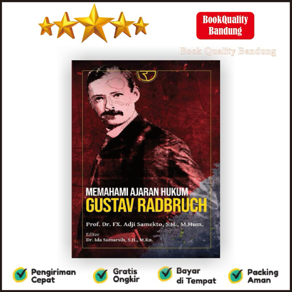 Buku Memahami Ajaran Hukum Gustav Radbruch – Prof. Dr. FX. Adji Samekto, S.H., M.Hum.