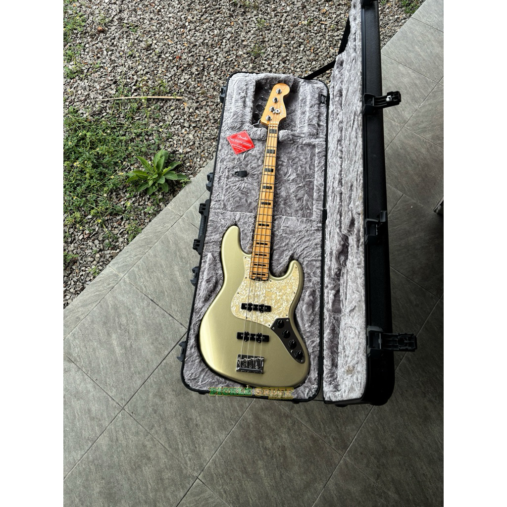 FENDER AMERICAN ELITE JAZZ BASS MAPLE FINGERBOARD CHAMPAGNE | BASS FENDER JAZZBASS | BASS JAZZBASS F