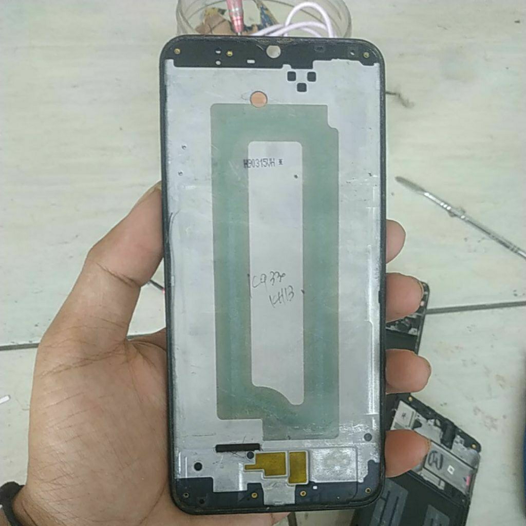 frame only bekas samsung a20