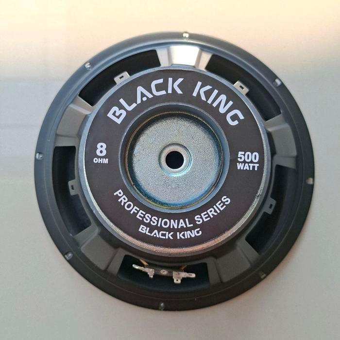 SPEAKER 10 INCH WOOFER BLACK KING 500WATT 8OHM 10IN 10" 10 IN 10INCH WOOFER BLACK KING 500WATT 8OHM 