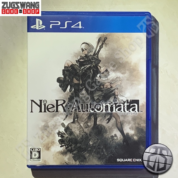 NIER AUTOMATA kaset game bd ps4 ps playstation 4 bekas 2nd used second preowned preloved original