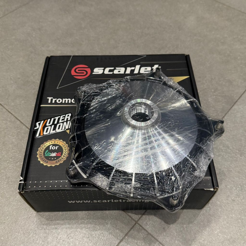SCARLET Tromol Velg Front Depan Vespa PX Exclusive