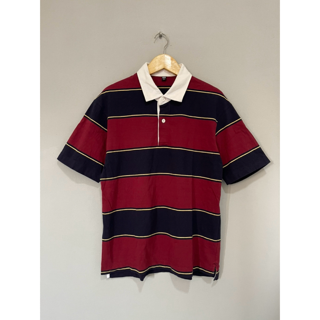 Polo Uniqlo Rugby Second / Polo Uniqlo Rugby Second / Polo Uniqlo Salur Second Original / Polo Uniql