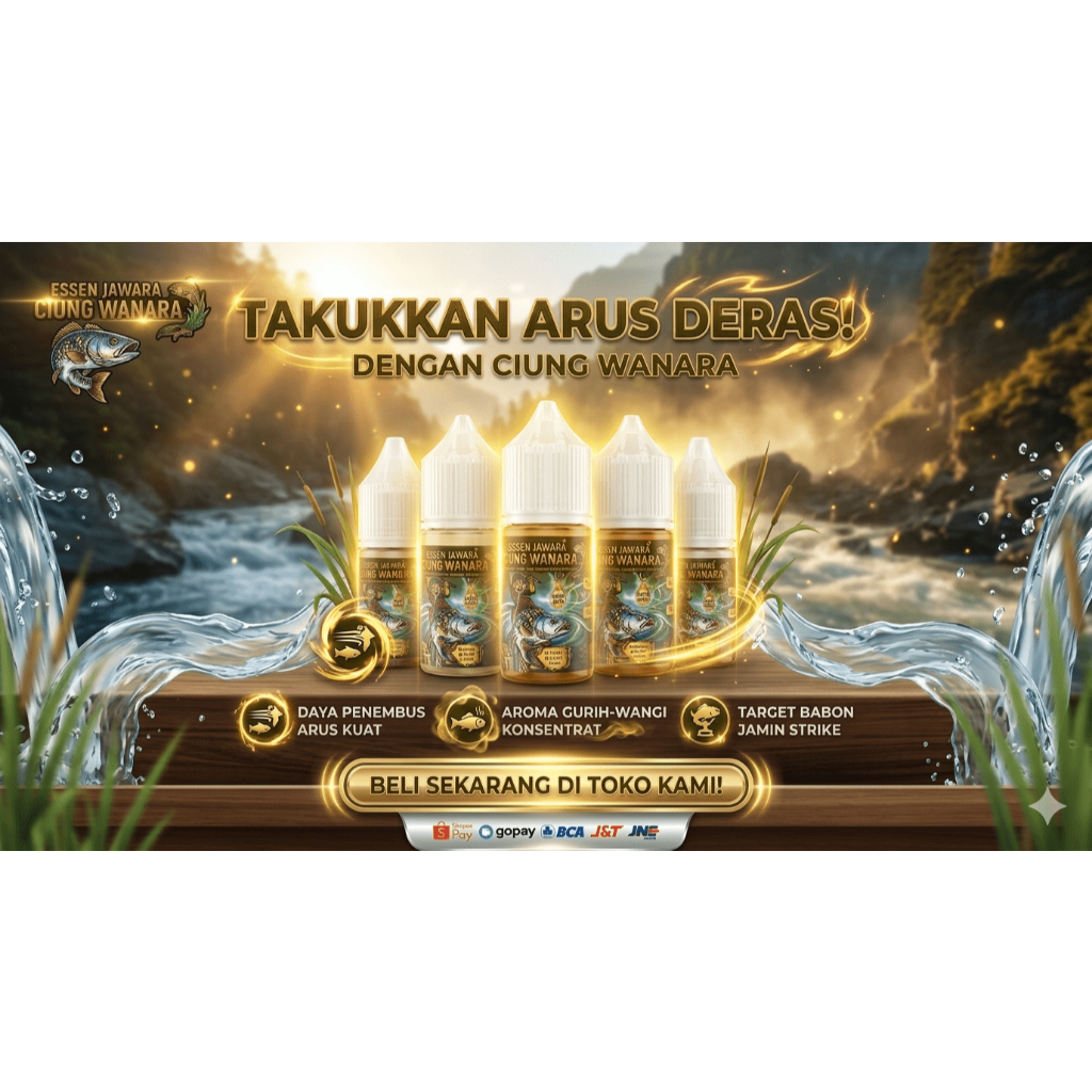 Essen Jawara Ciung Wanara Essen Pancing Jitu Arus Deras