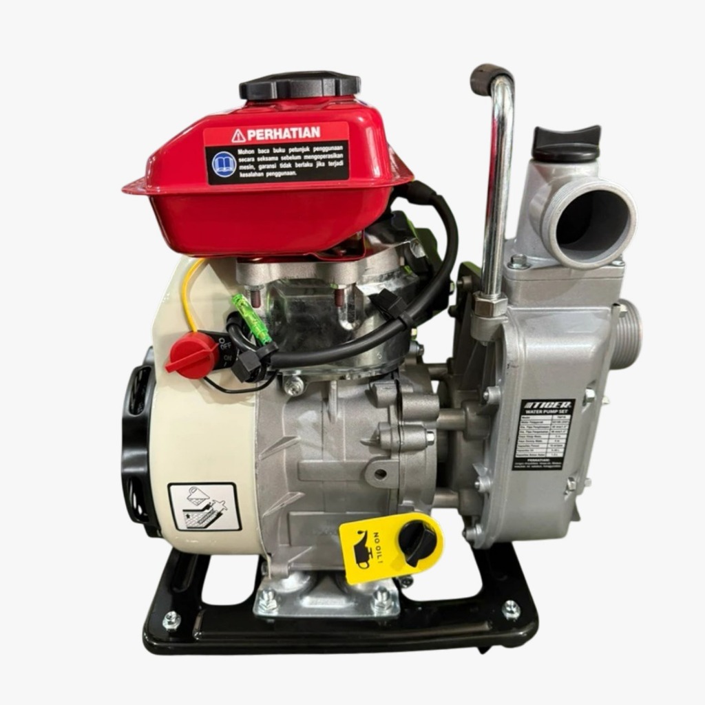 TIGER TGP15 Pompa Air Irigasi Bensin 1.5 Inch 3HP Water Pump pompa sawah Irigasi Mesin Bensin OHV3HP