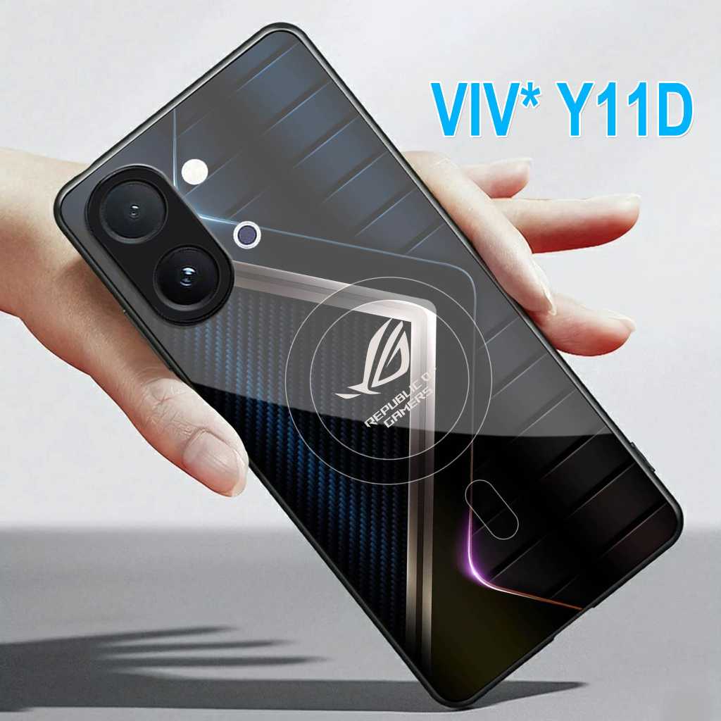 SoftCase Glass Kaca VIVO Y11D-VIVO Y11D - Casing HP  VIVO Y11D-VIVO Y11D - N106