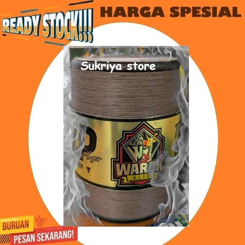 Senar Gelasan Mvp Matot 0,23 Layangan Benang Halus Super Tajam Benang 6000 Yard Kite Sukoi Turnamen