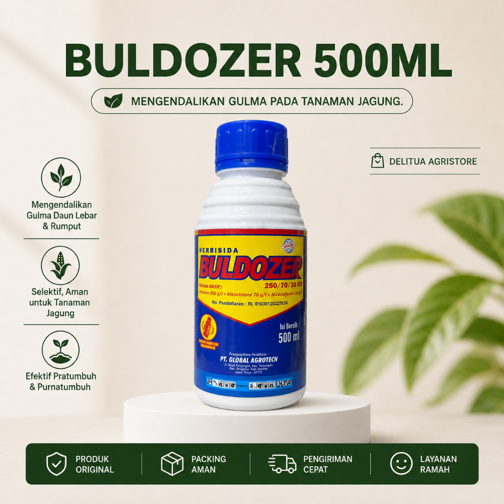 Herbisida Buldozer 500ml Atasi Gulma Liar