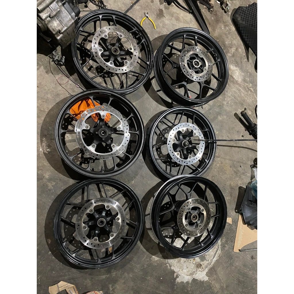 velg set disc napgear honda supra GTR150