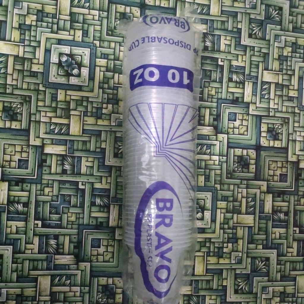 gelas plastik 10 oz