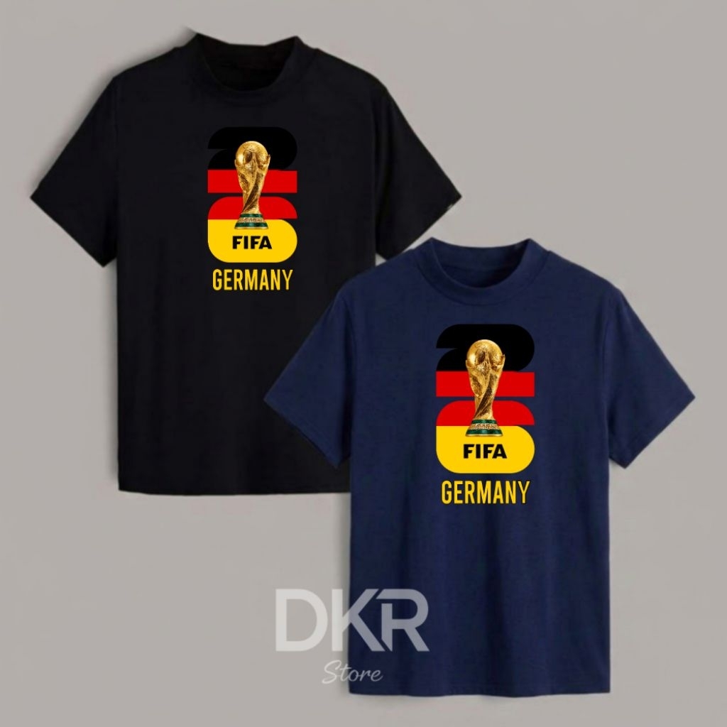 Kaos JERMAN Piala Dunia 2026 Baju Tshirt Timnas JERMAN Piala Dunia 2026 Kaos Oblong piala Dunia 2026