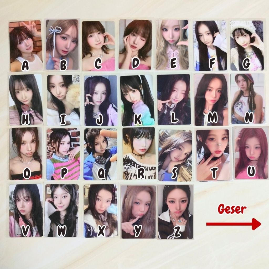 Say My Name Official Photocard pc Smn hitomi shuie mei kanny soha Dohee junhwi seungjoo album my nam
