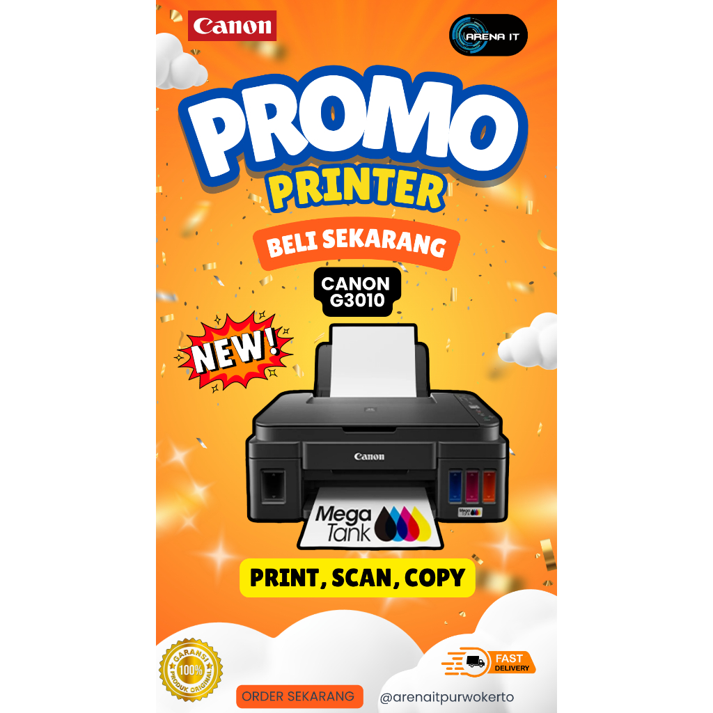 PRINTER Canon Pixma G3010