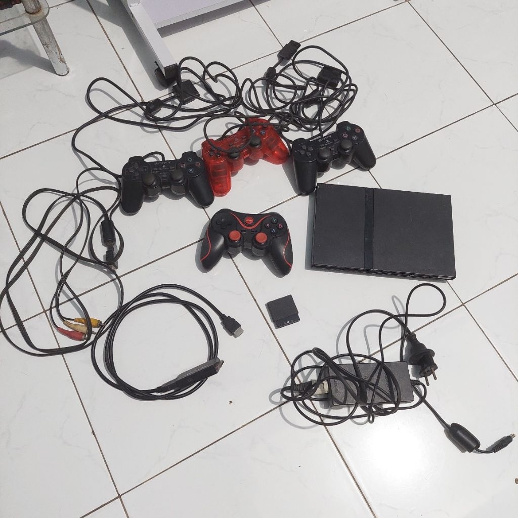 PS2 Slim seri 7 Matrix RUSAK MATI TOTAL