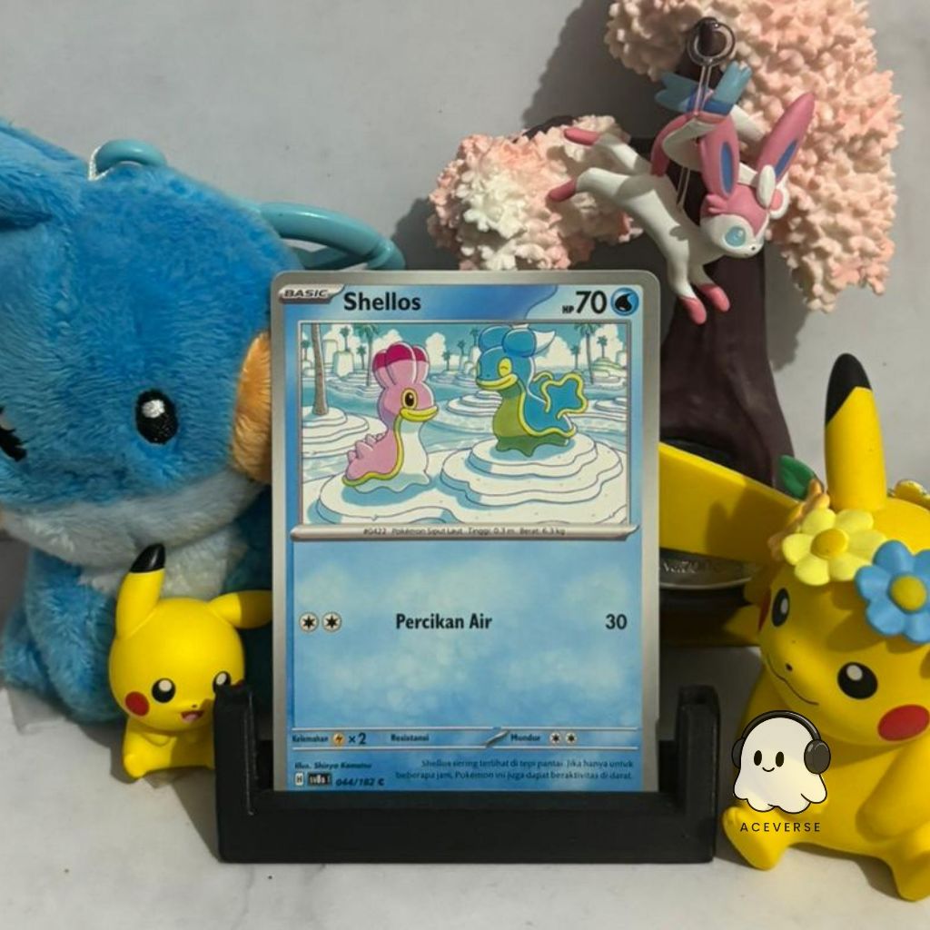 Shellos 044/182 - SV8s Kartu Pokemon Indonesia