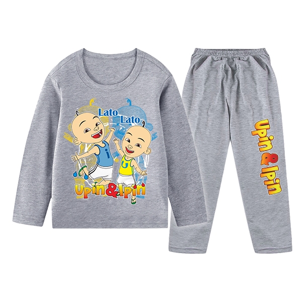 Piyama Stelan Anak Upin Dan Ipin Nyaman Tahan Lama 1-10 Tahun 371