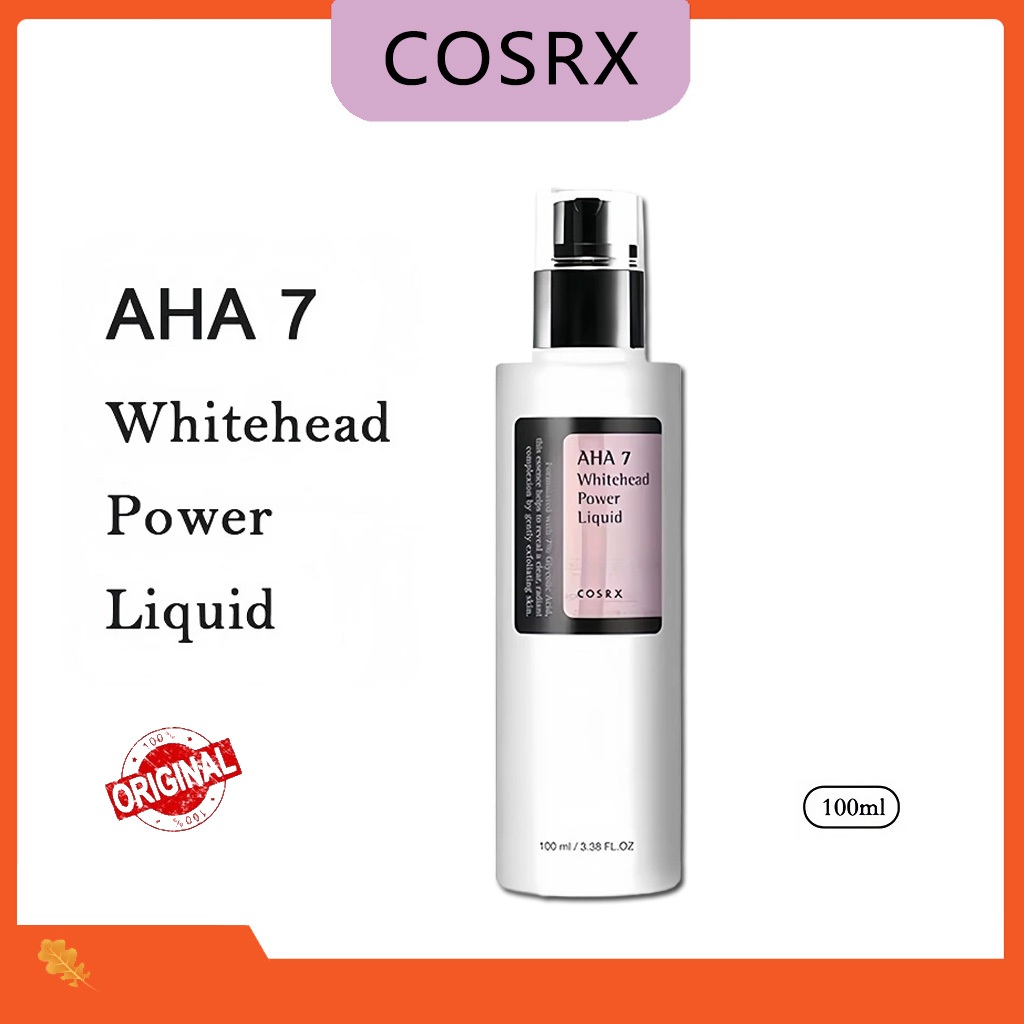 [Flash Sale] COSRX AHA 7 Whitehead Power Liquid - 100 ml - Toner Eksfoliator untuk Komedo Putih