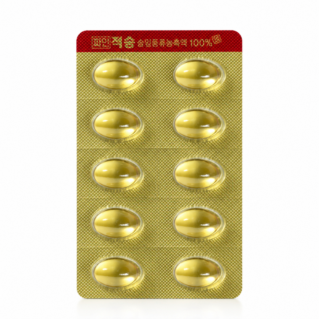 (Dijamin 100% Original Korea) Cheong Song Won Gold Pine Needle Oil – Red Pine Cheong Song Won Gold O