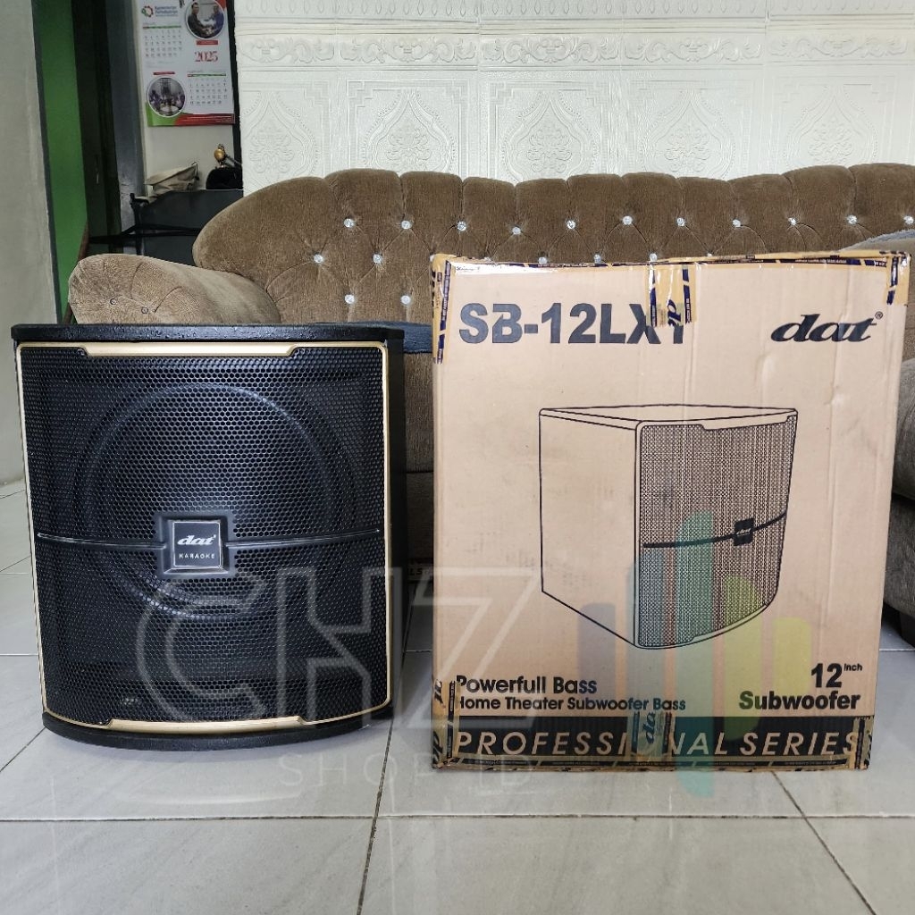 Speaker Subwoofer Aktif DAT SB-12LX1 Professional 12 Inch 350W Active Subwoofer Home Theater System 