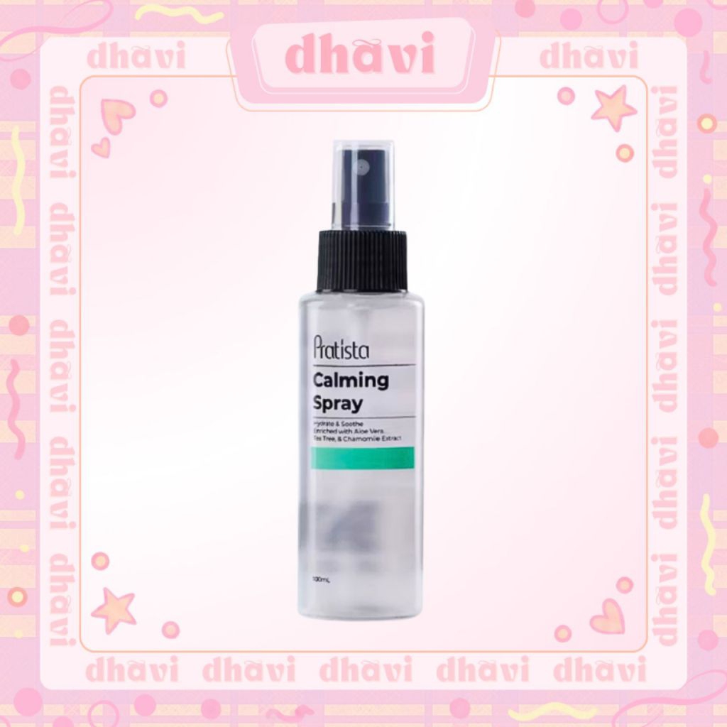 PRATISTA Calming Spray 100 ml Face Mist Penyegar Wajah Pelembab Original