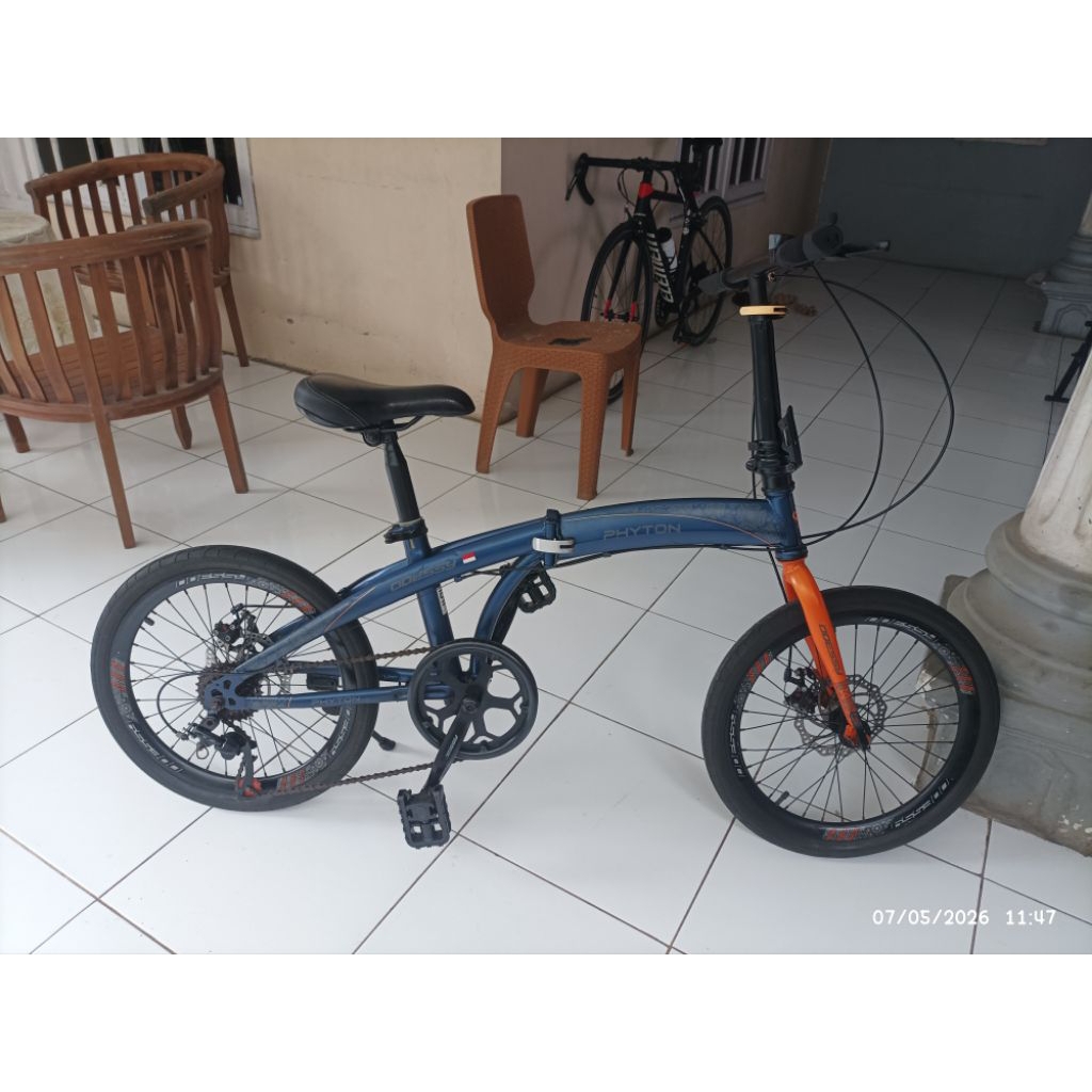 sepeda lipat odessy phyton 20inch (second)
