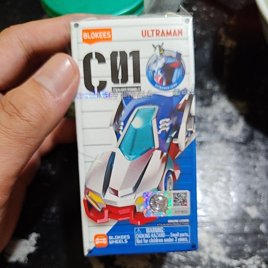 blokiis wheels Ultraman c01 secret tiga dark