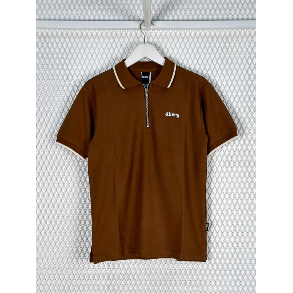 Elitbry Polo Zipper  – Polo Shirt Pria Premium Elegan & Eksklusif