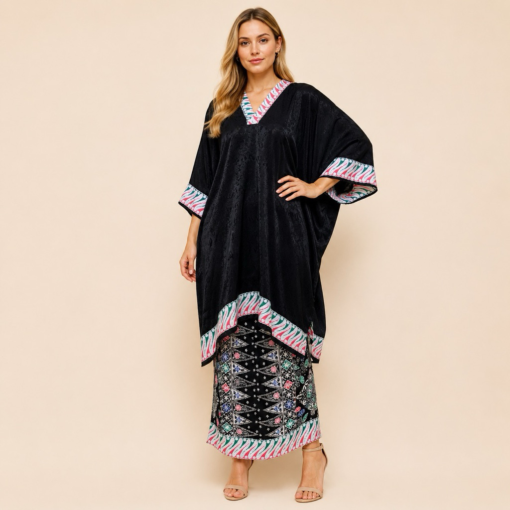 Ting’s batik - one set kalong jumbo batik semi sutra viscose