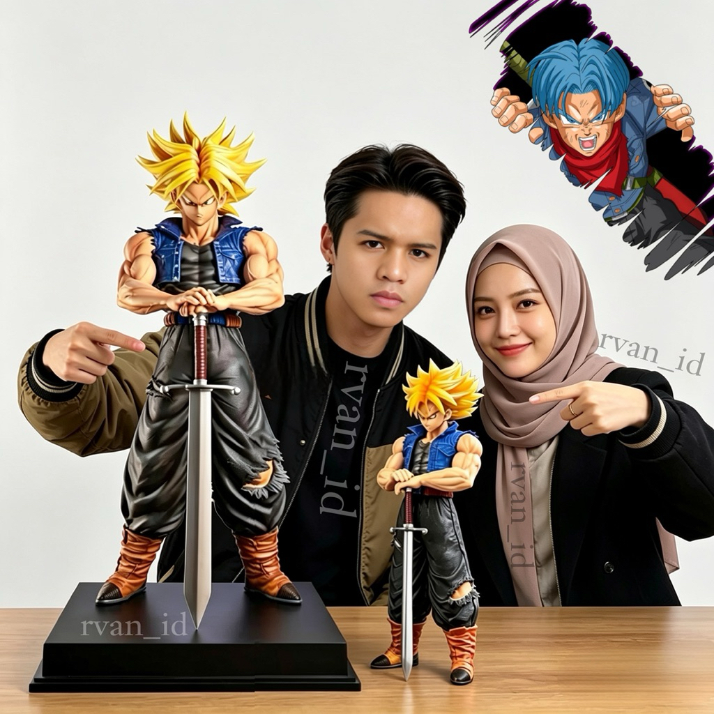 Action Figure Trunks Dragon Ball - Figure Manga Dragon Ball - Action Figure Dragon Ball Goku Vegeta 