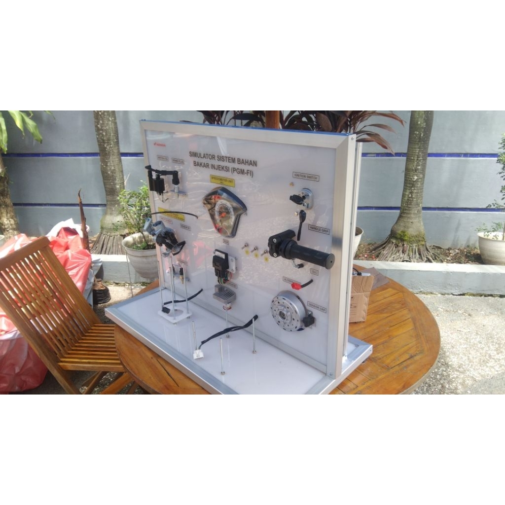 Simulasi sistem injeksi Motor Yamaha Mio J YMJET FI