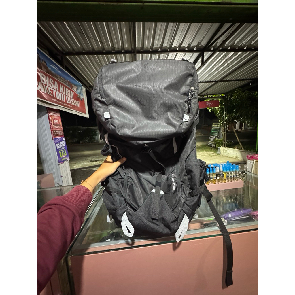 Carrier Eiger phalanger 45L  free raincover kondisi Baru