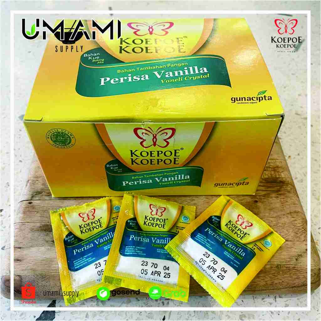 Koepoe Koepoe - Perisa Vanili / Vanilla - Bubuk / Kristal - Sachet 2gr