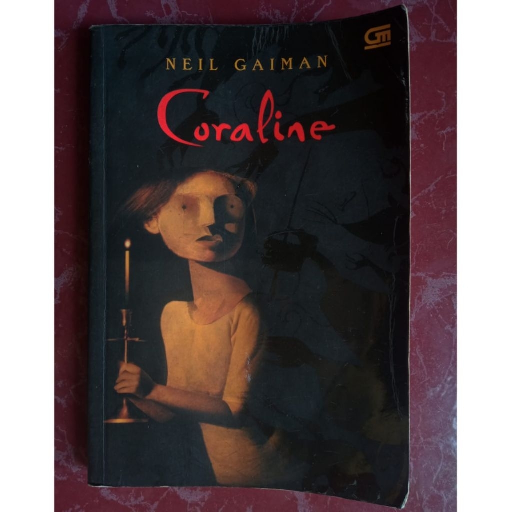 Novel Coraline (Edisi Bahasa Indonesia - Gramedia)