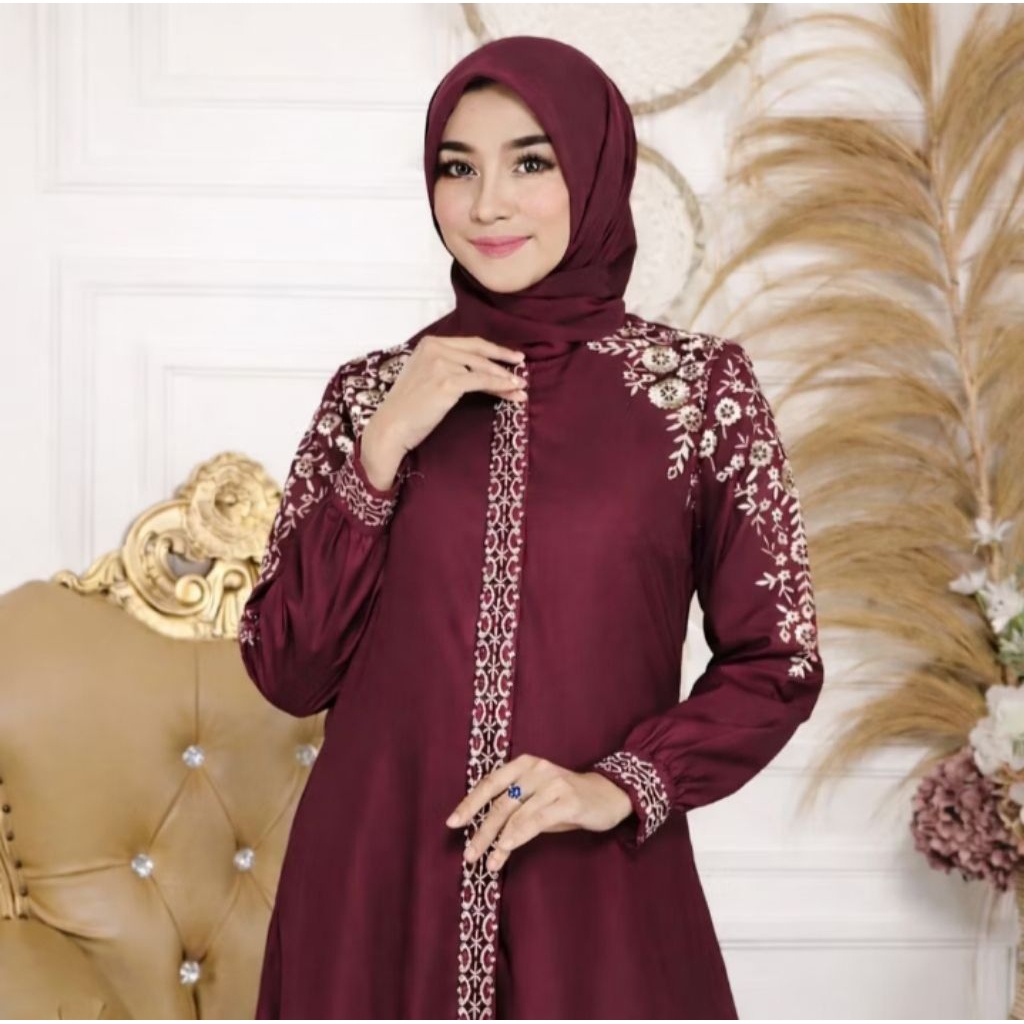 Kribo-Madina Renata Gamis Dress Abaya Busui