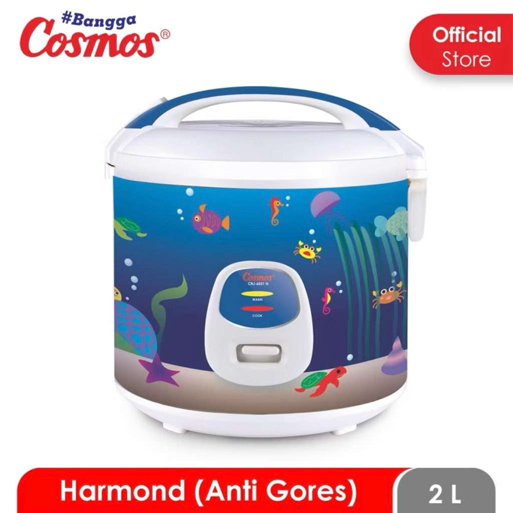 Magic Com Cosmos CRJ 6031 N HARMOD 2 Liter Rice Cooker Cosmos
