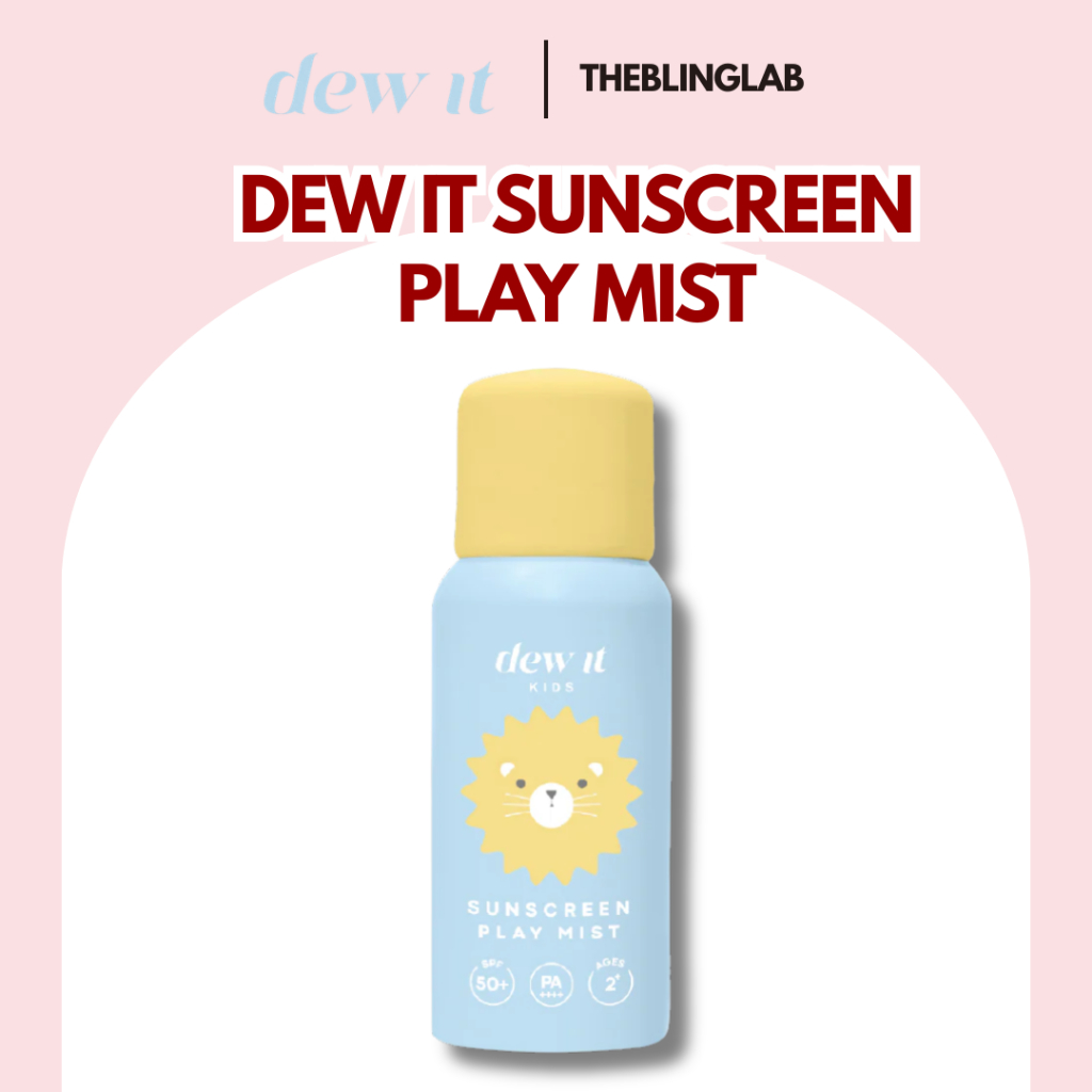 Dew It Kids - Sunscreen Play Mist | SPF 50+ PA+++ | Sunscreen Anak Spray Sunscreen Semprot Anti Air 