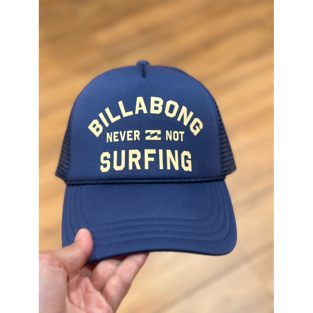 BILLABONG topi cap trucker biru dewasa new original 100%