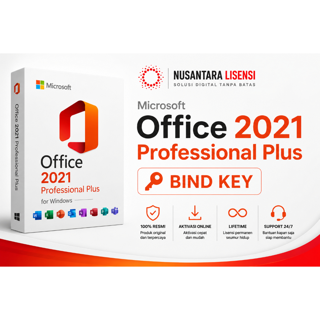 Microsoft Office 2021 Professional Plus (BIND KEY)
