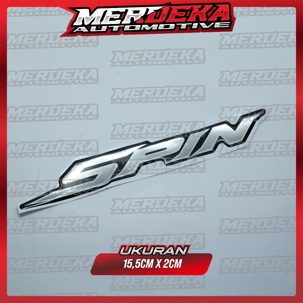 emblem timbul suzuki spin / stiker timbul spin / emblem suzuki spin / emblem timbul spin / emblem ti